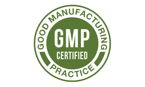 EyeFortin GMP-Certified badge